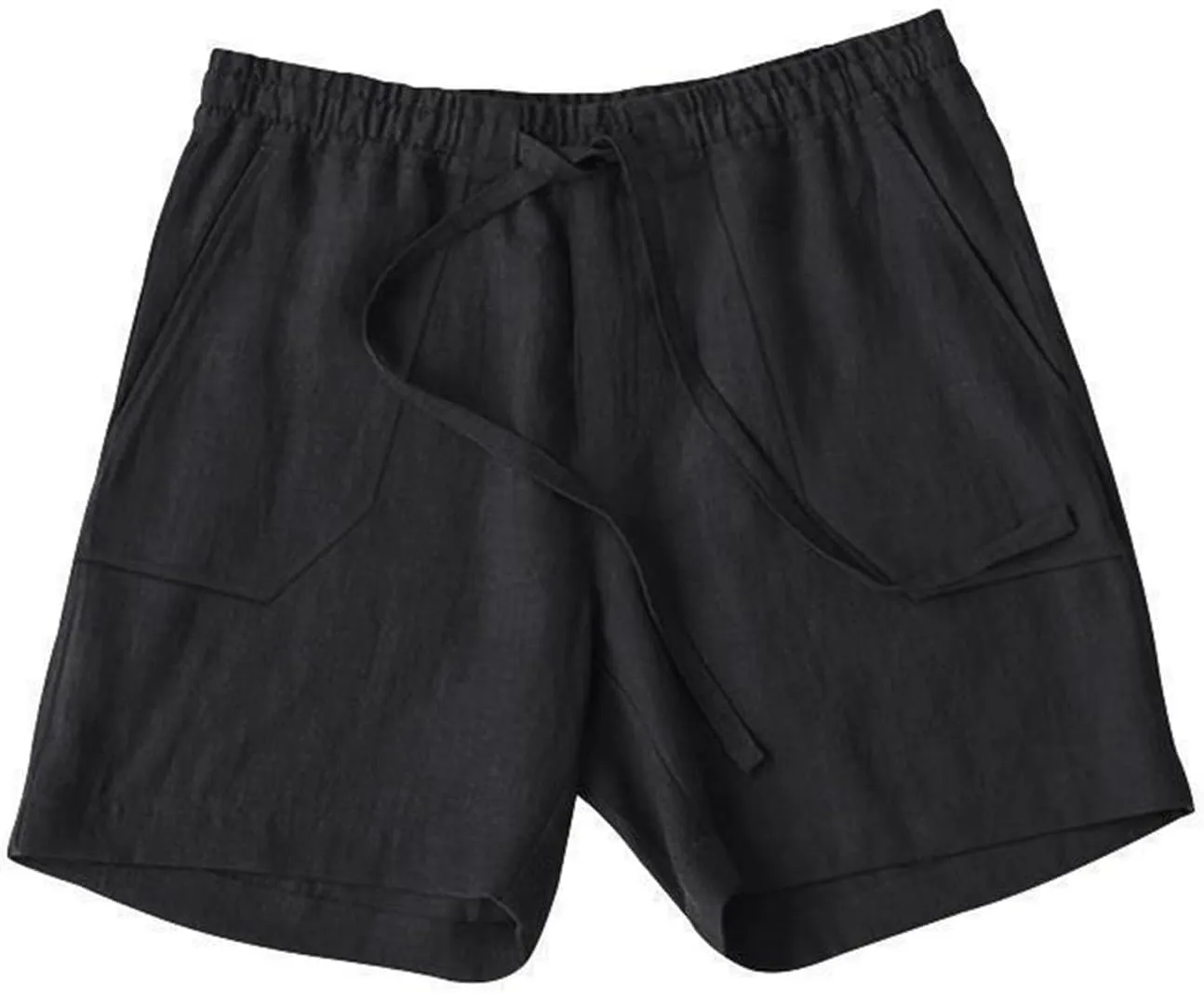 Muscularfit Cargo Shorts for Men Relaxed Fit Shorts with Pockets Summer Fashion Linen Cotton Shorts Stretch Athletic Shorts
