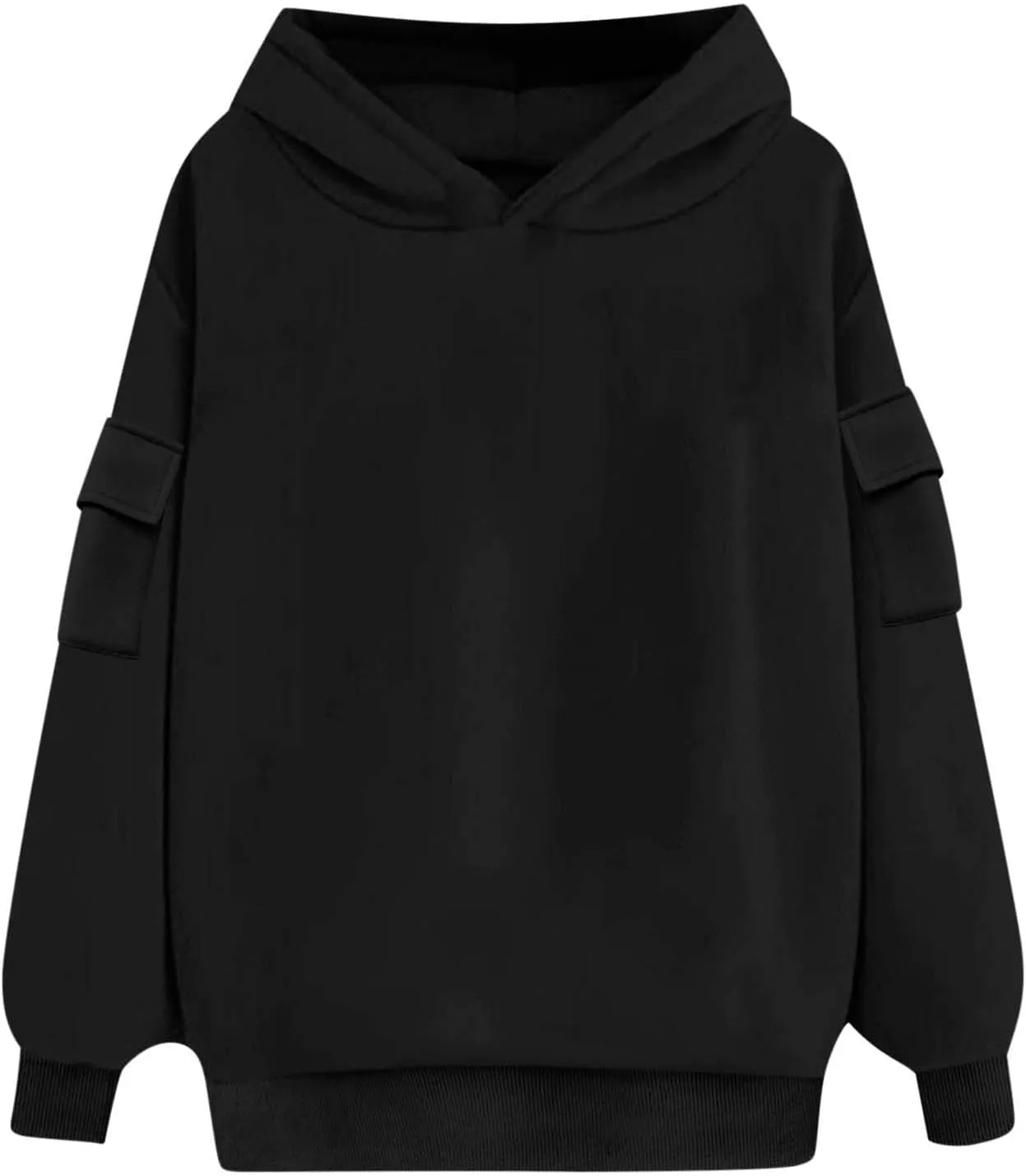 Oversized Hoodies For Women Fleece Hooded Sweatshirt With Sleeve Pockets Loose Comfy Pullover Hoodie Trendy Fall