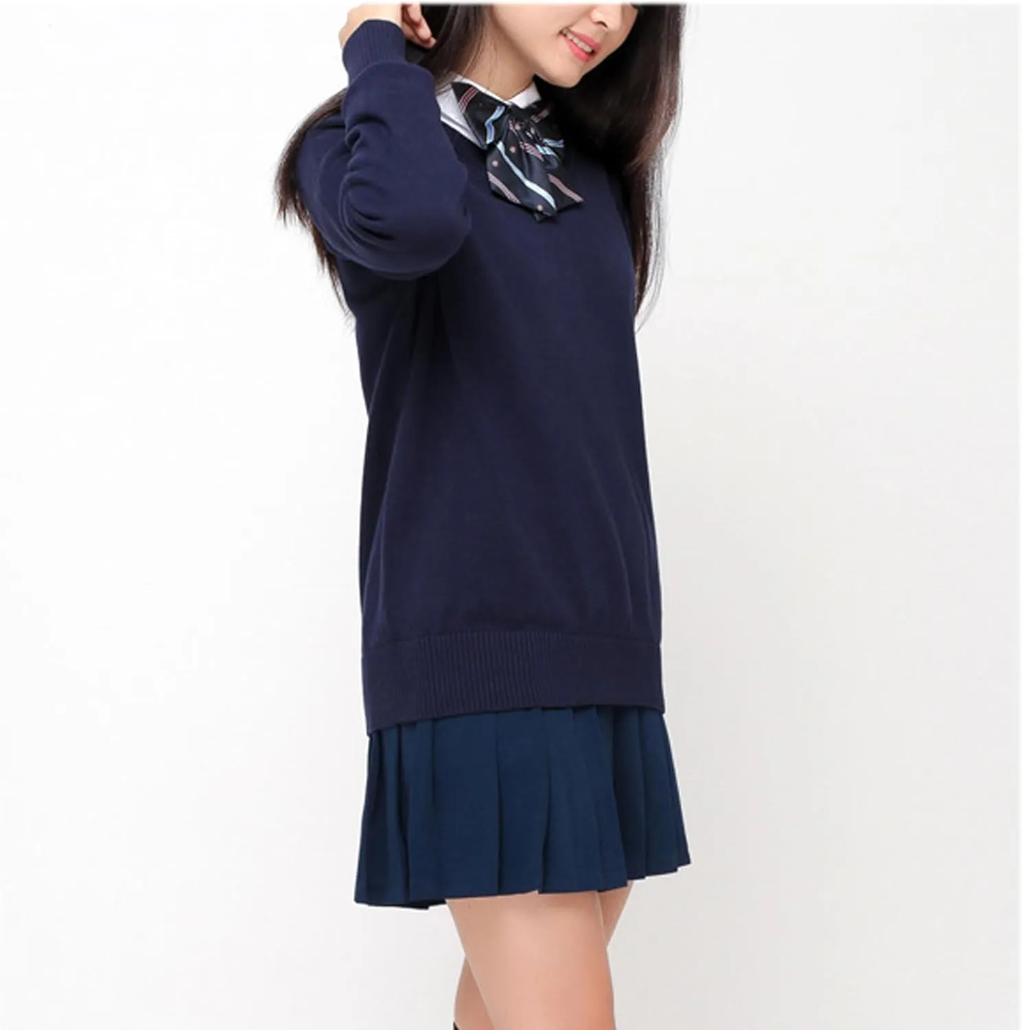 Pullover Men's and Women's Knit Sweater V-Neck Sweater