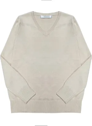 Pullover Men's and Women's Knit Sweater V-Neck Sweater
