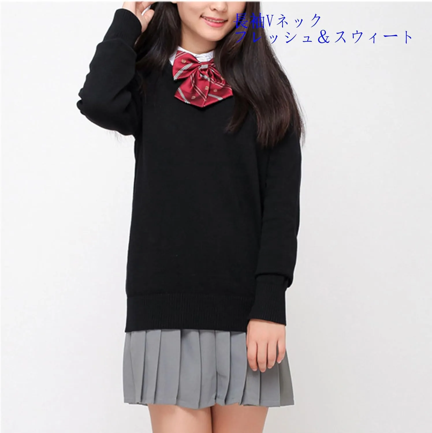 Pullover Men's and Women's Knit Sweater V-Neck Sweater