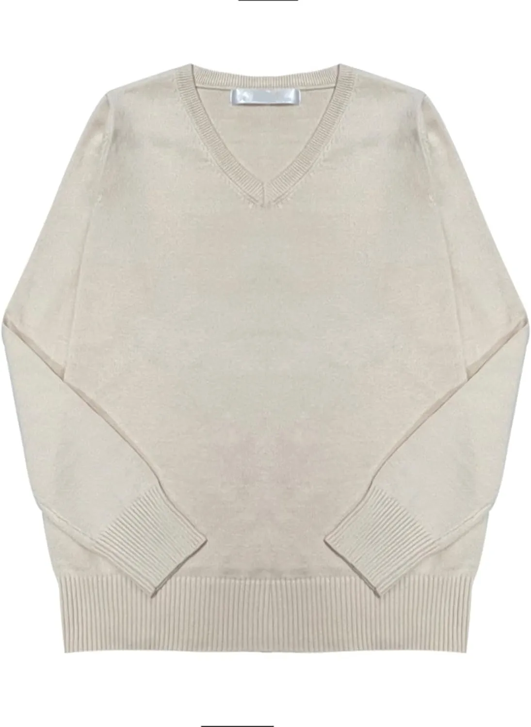 Pullover Men's and Women's Knit Sweater V-Neck Sweater