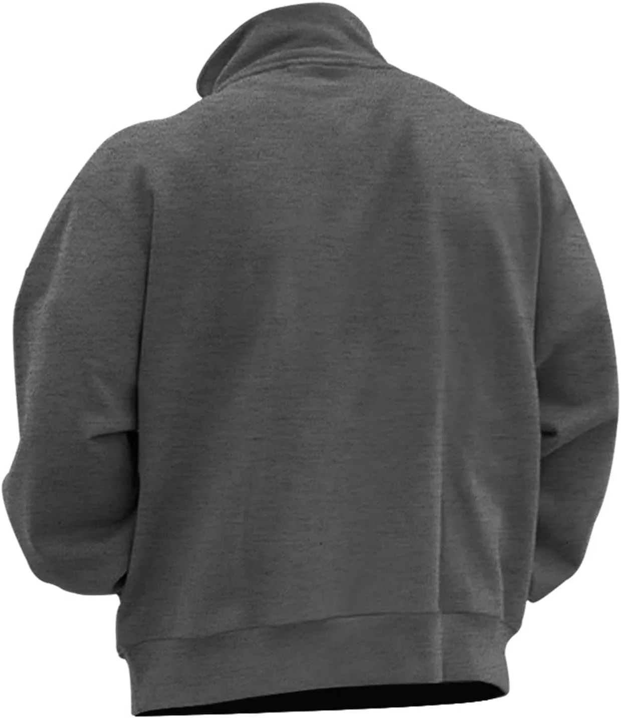 RTTUIOP Mens 1/4 Zip Pullover Fleece Western Sweaters Work Pullover Long Sleeve Solid Warm V Neck Quarter Zip Pullovers