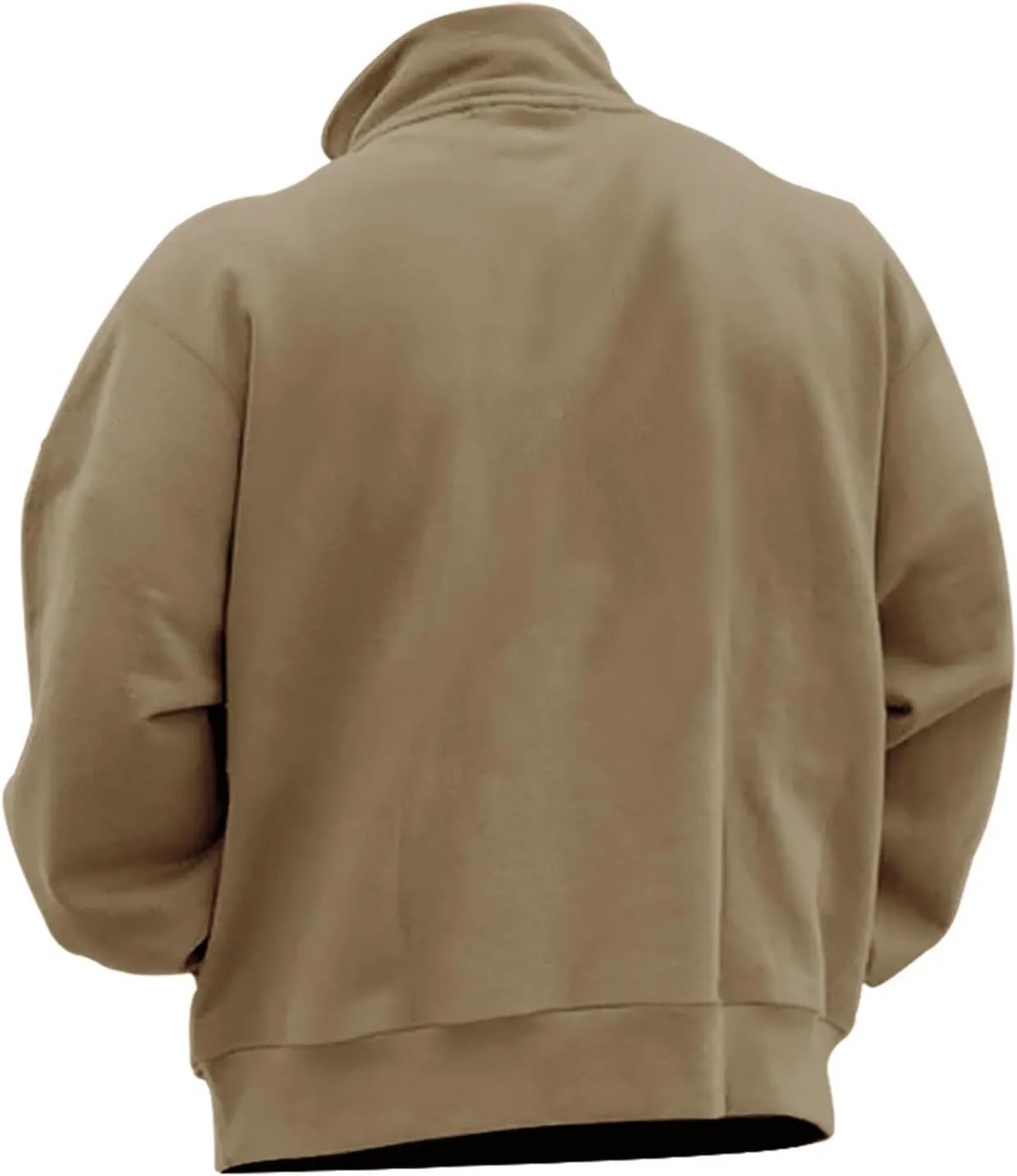RTTUIOP Mens 1/4 Zip Pullover Fleece Western Sweaters Work Pullover Long Sleeve Solid Warm V Neck Quarter Zip Pullovers