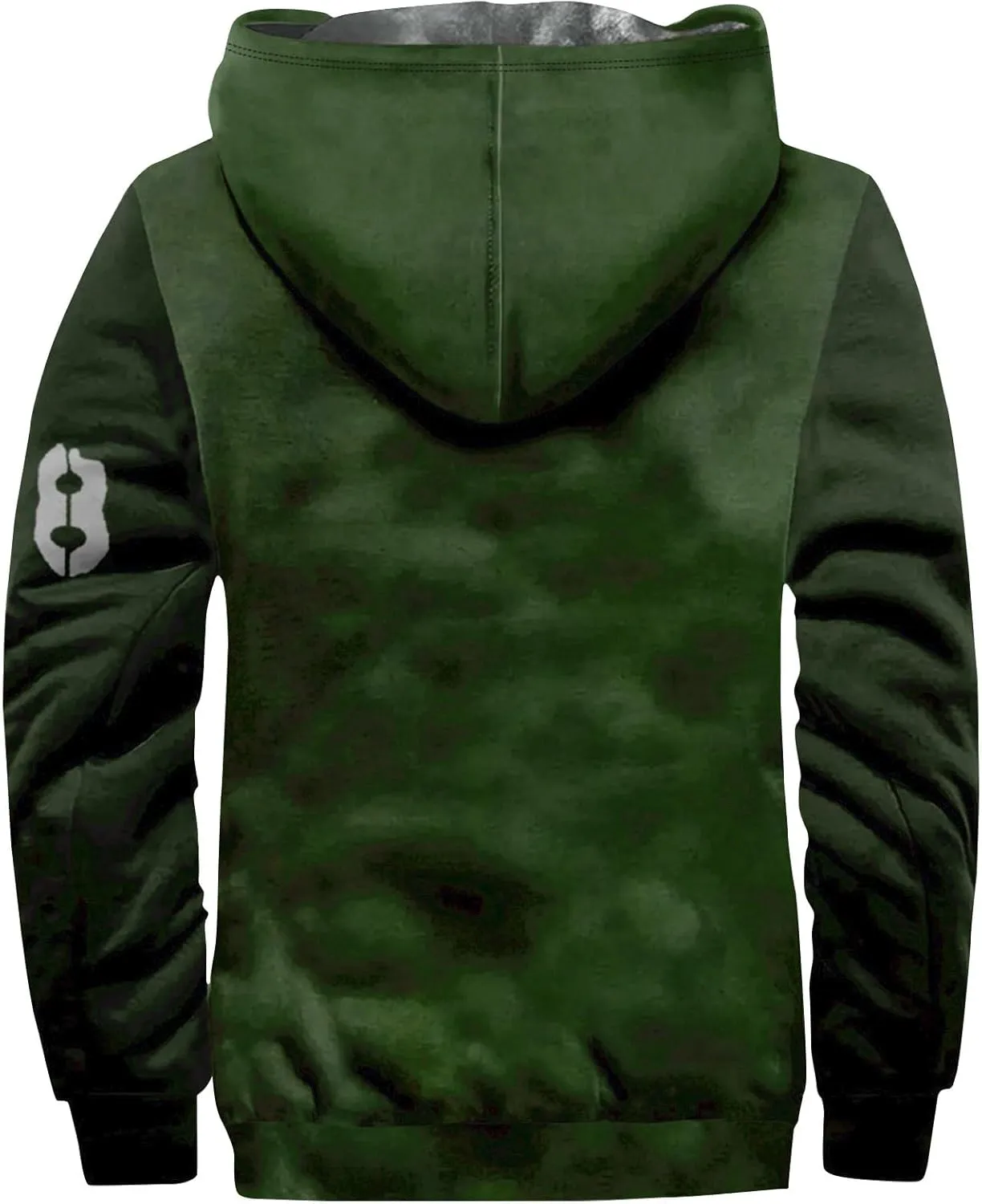 RTTUIOP Winter Hoodies For Men American Flag Print Tactical Jacket Sherpa Jacket Zip Up Warm Hoodies Fleece Lined Coat