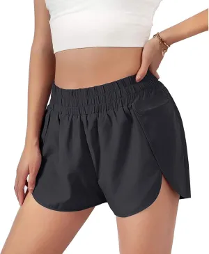 Running Shorts for Women Summer High Waisted Athletic Shorts Lightweight Workout Gym Short Sporty Quick Dry Clothing