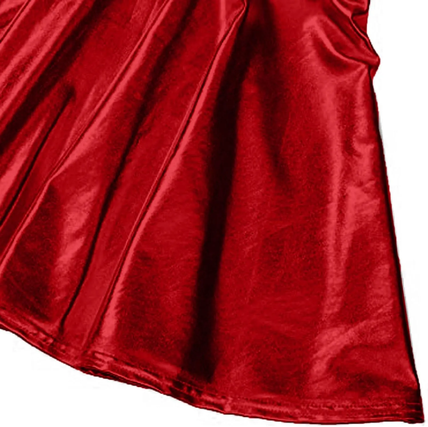 Short Mini Skirts for Women Trendy High Waisted Faux Leather Pleated Solid Ruffle Skirt Black Leather Skirt