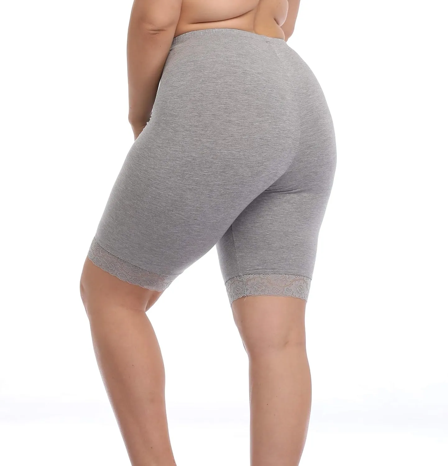 VESHINE Smooth Slip Shorts Yoga Shorts Bike Shorts Spandex Stretch Boyshorts Anti Chafing