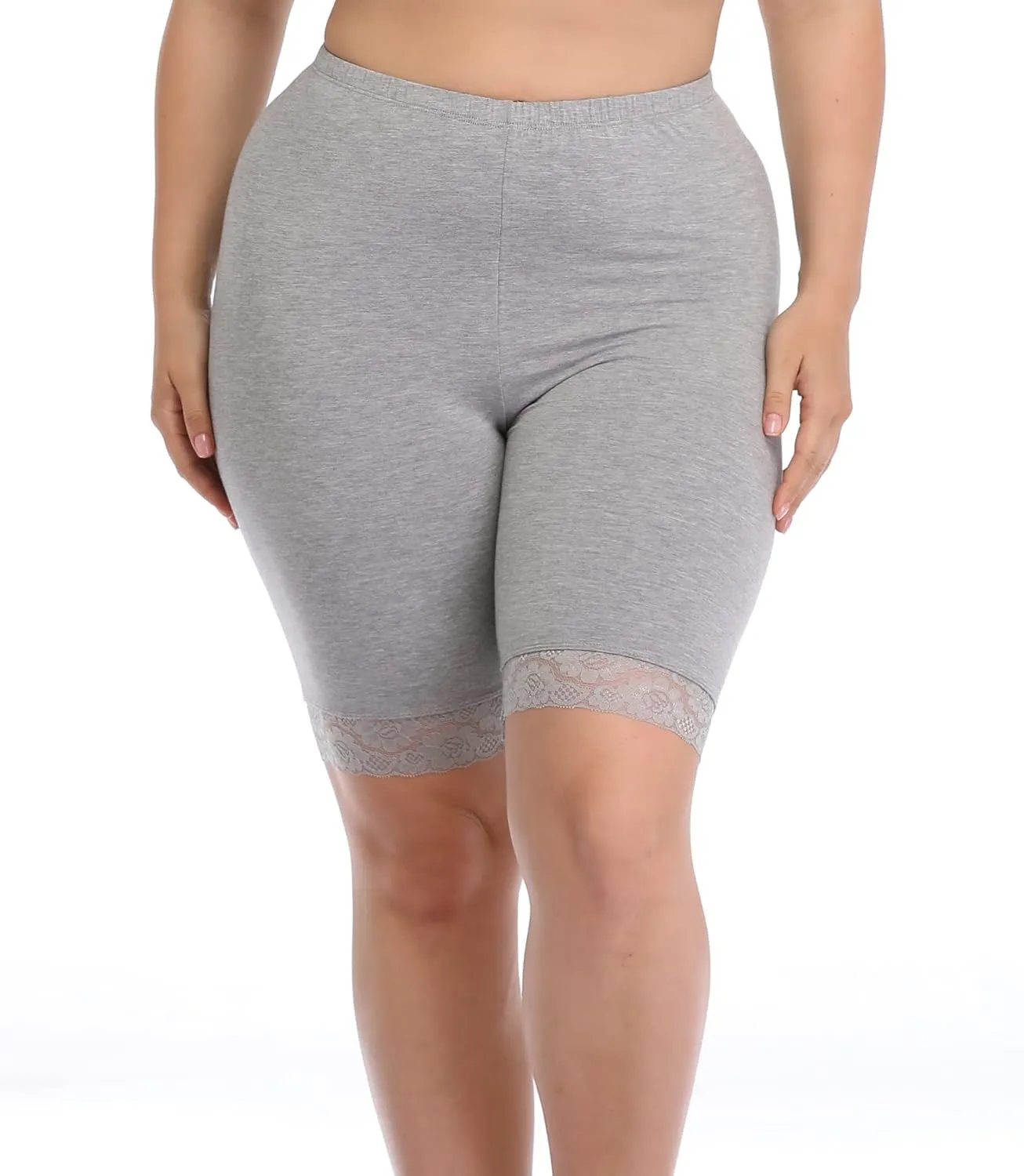 VESHINE Smooth Slip Shorts Yoga Shorts Bike Shorts Spandex Stretch Boyshorts Anti Chafing