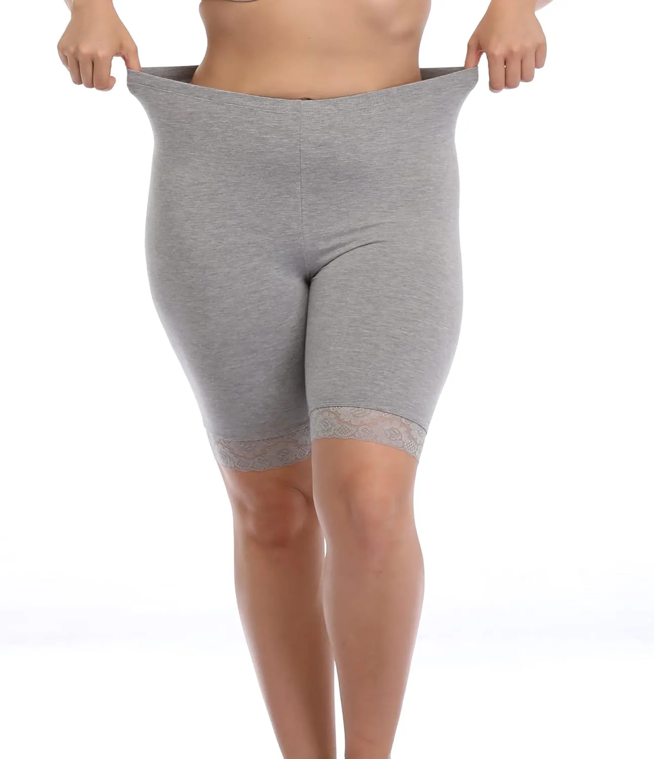 VESHINE Smooth Slip Shorts Yoga Shorts Bike Shorts Spandex Stretch Boyshorts Anti Chafing