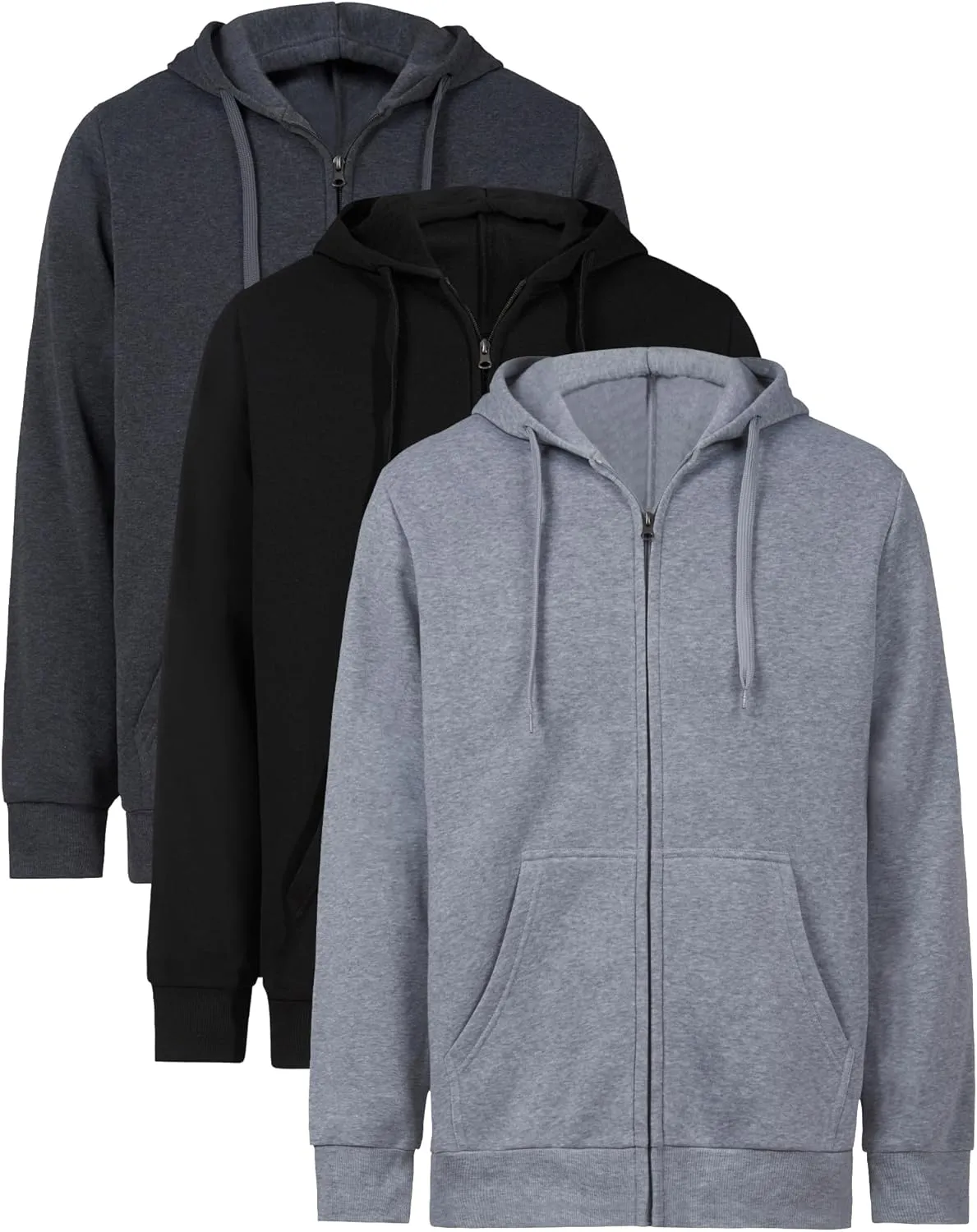 Victory League Mens Hoodie 3-pack: Men's Hoodies & Sweatshirts