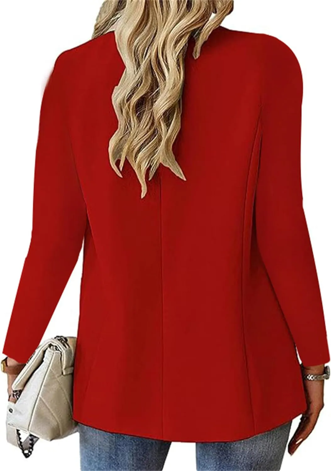 Women Blazers Suit Jackets for Women Business Long Sleeve Open Front Cardigan Blazer Dressy Casual Office Jacket