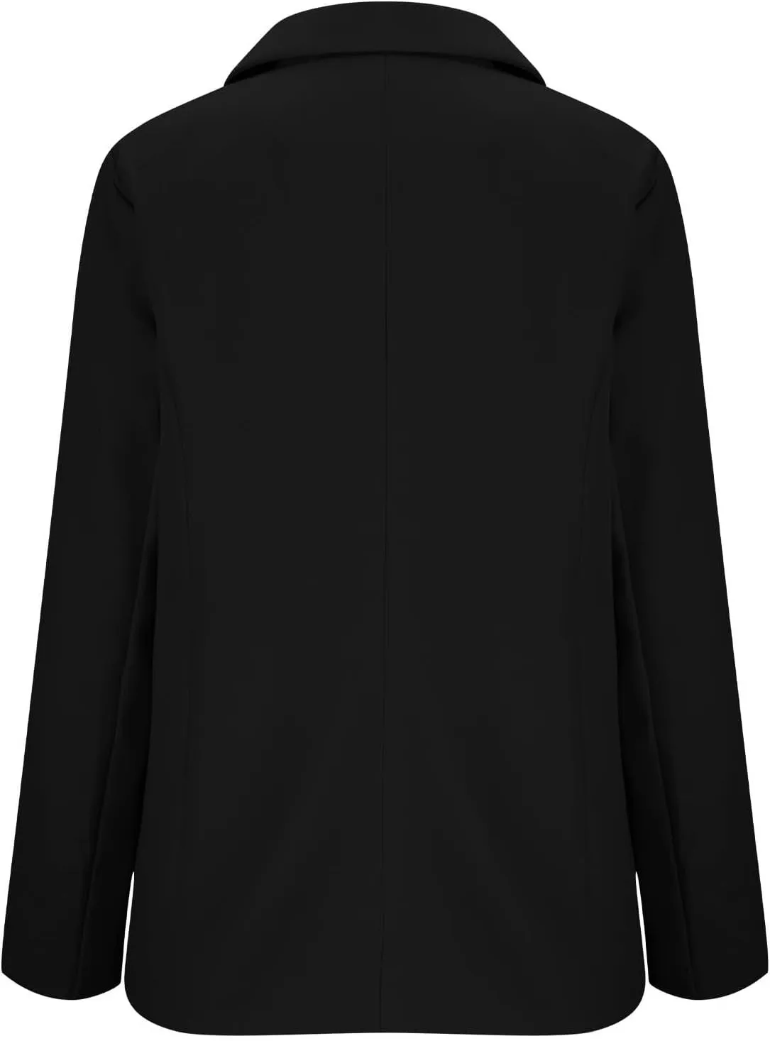 Womens Business Casual Blazer Spring Cardigan Lapel Button Down Solid Suit Jacket with Lined Office Work Clothes 2025
