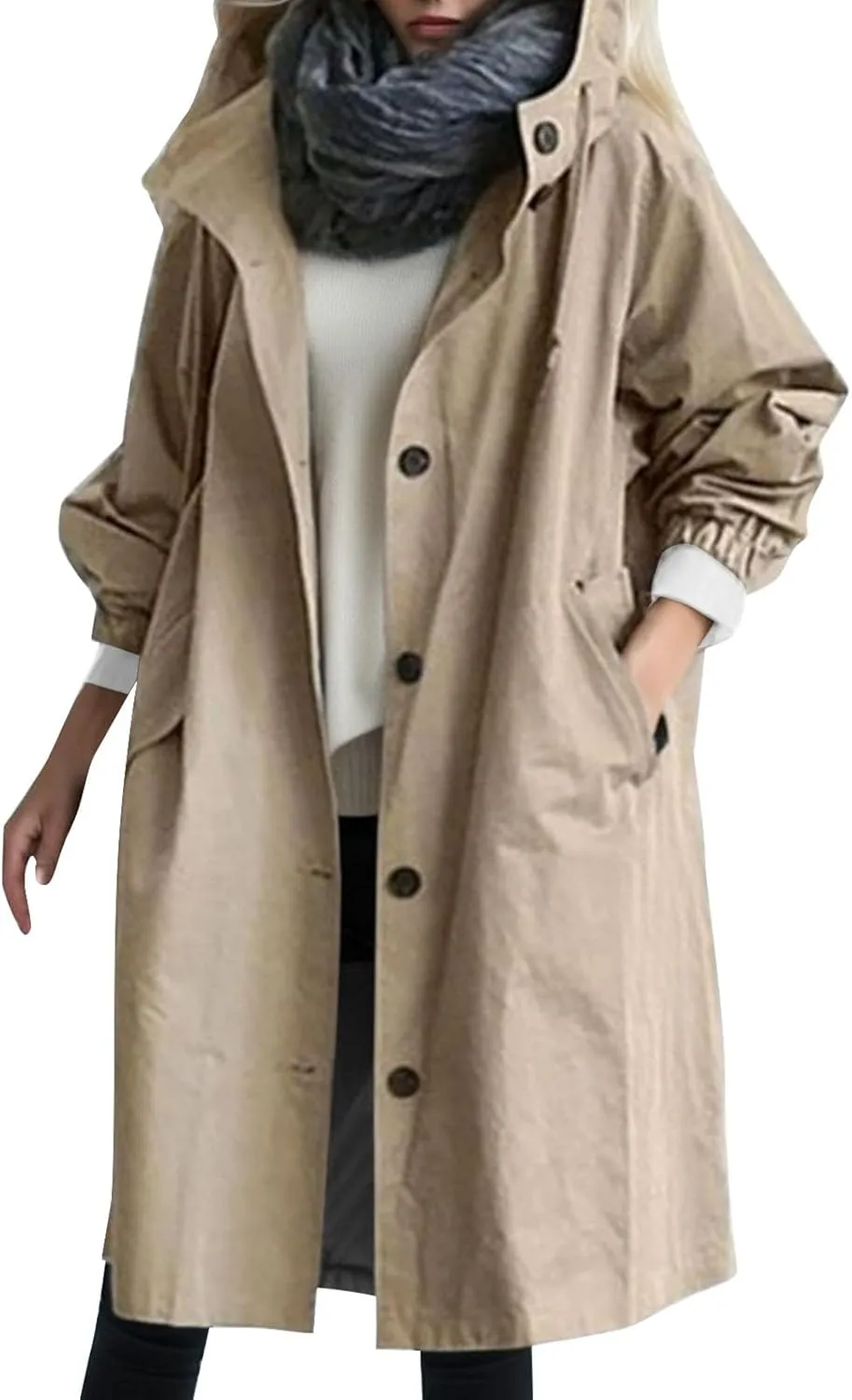 Women's Cardigans 2025 Fall Casual Dressy Long Sleeve Open Front Knit Long Cardigan Sweater Jacket Blazer Coatigan