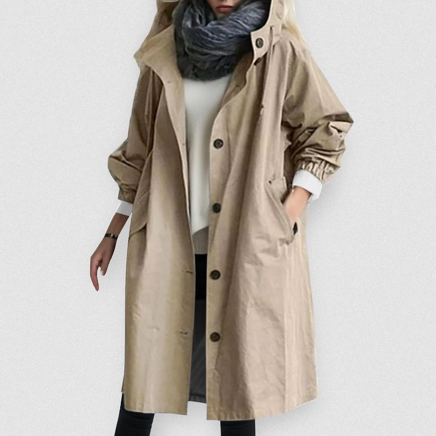 Women's Cardigans 2025 Fall Casual Dressy Long Sleeve Open Front Knit Long Cardigan Sweater Jacket Blazer Coatigan