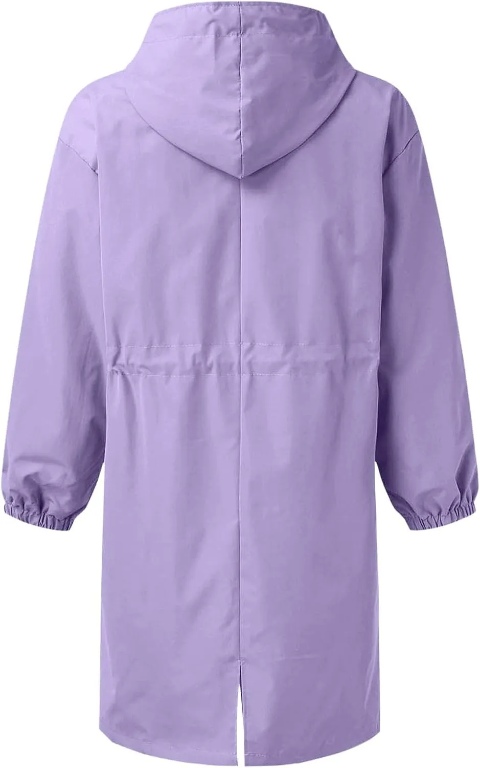 Women's Elegant Wool Blend Trench Coat Winter Outcoat Mid-Long Windproof Lapel Slim Pea Coats