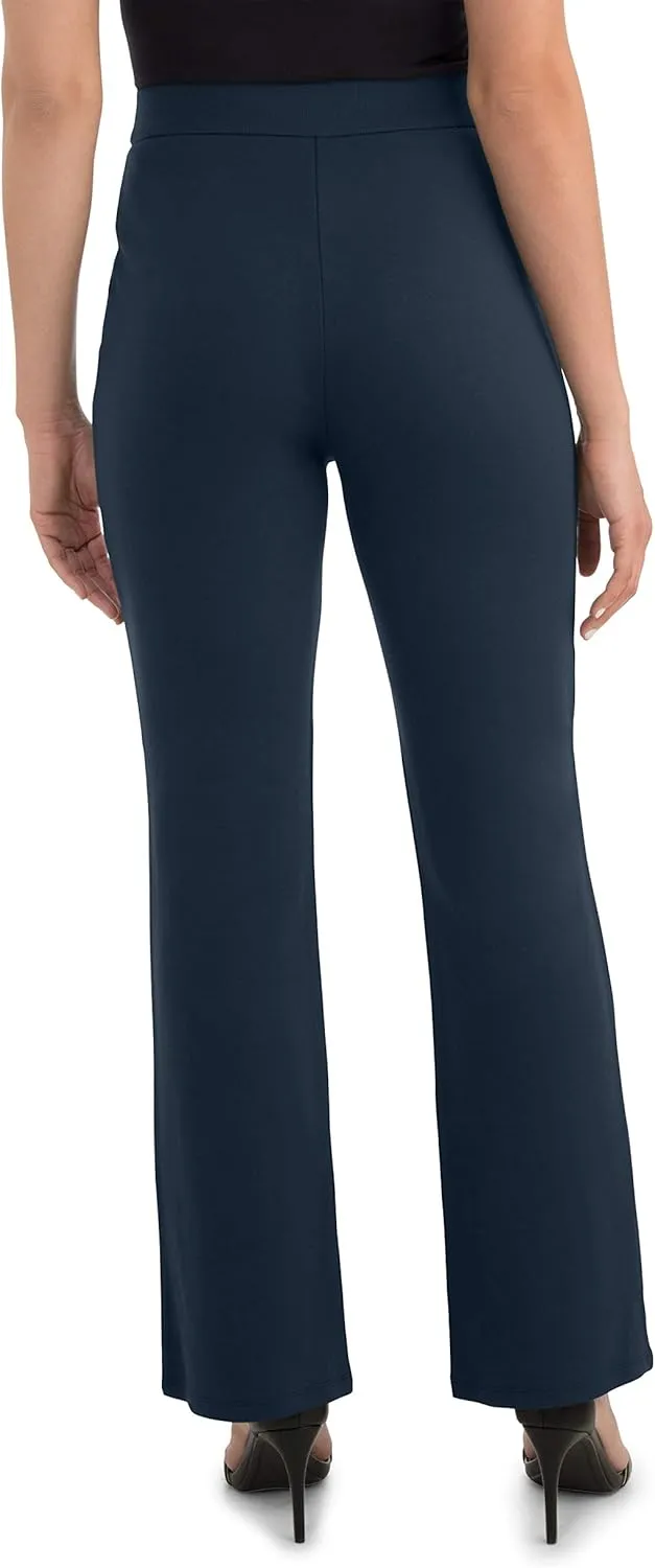 Women's High Waisted Pleated Fit and Flare Pants