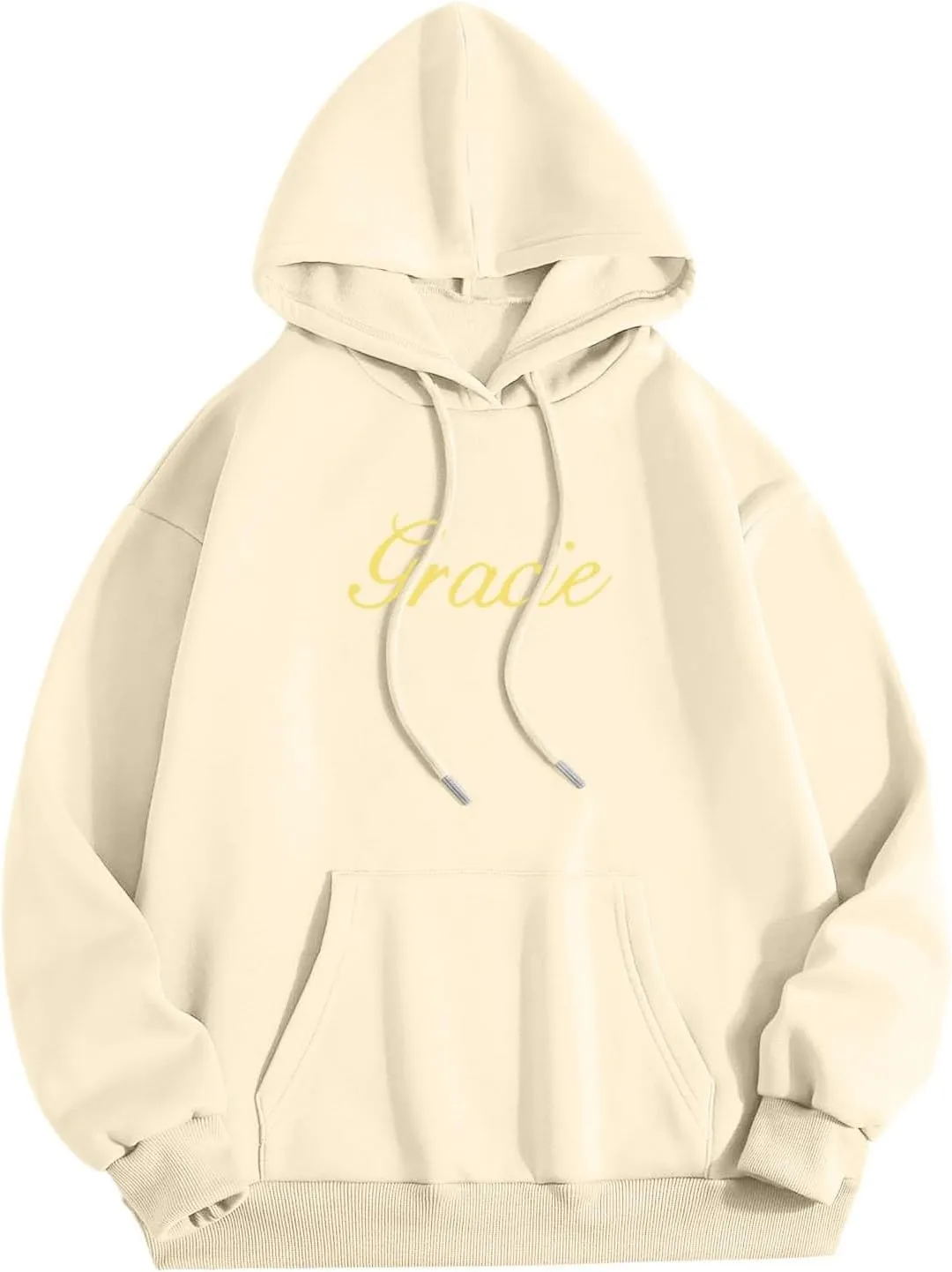 Womens I Love You I'm Sorry Letter Printed Front Back Fall Winter Hoodies Unisex Long Sleeve Hooded Sweatshirts