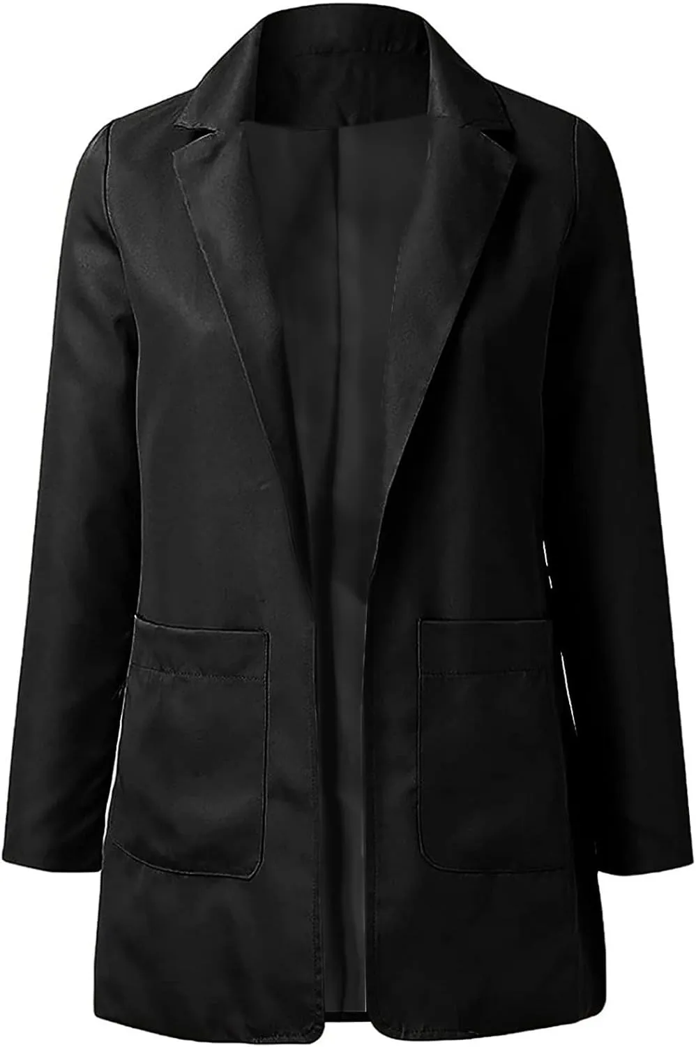 Women's Long Sleeve Casual Blazer Oversized Blazer Coat Open Front Cardigan Jacket Plus Size Blazers Work Dress Jacket