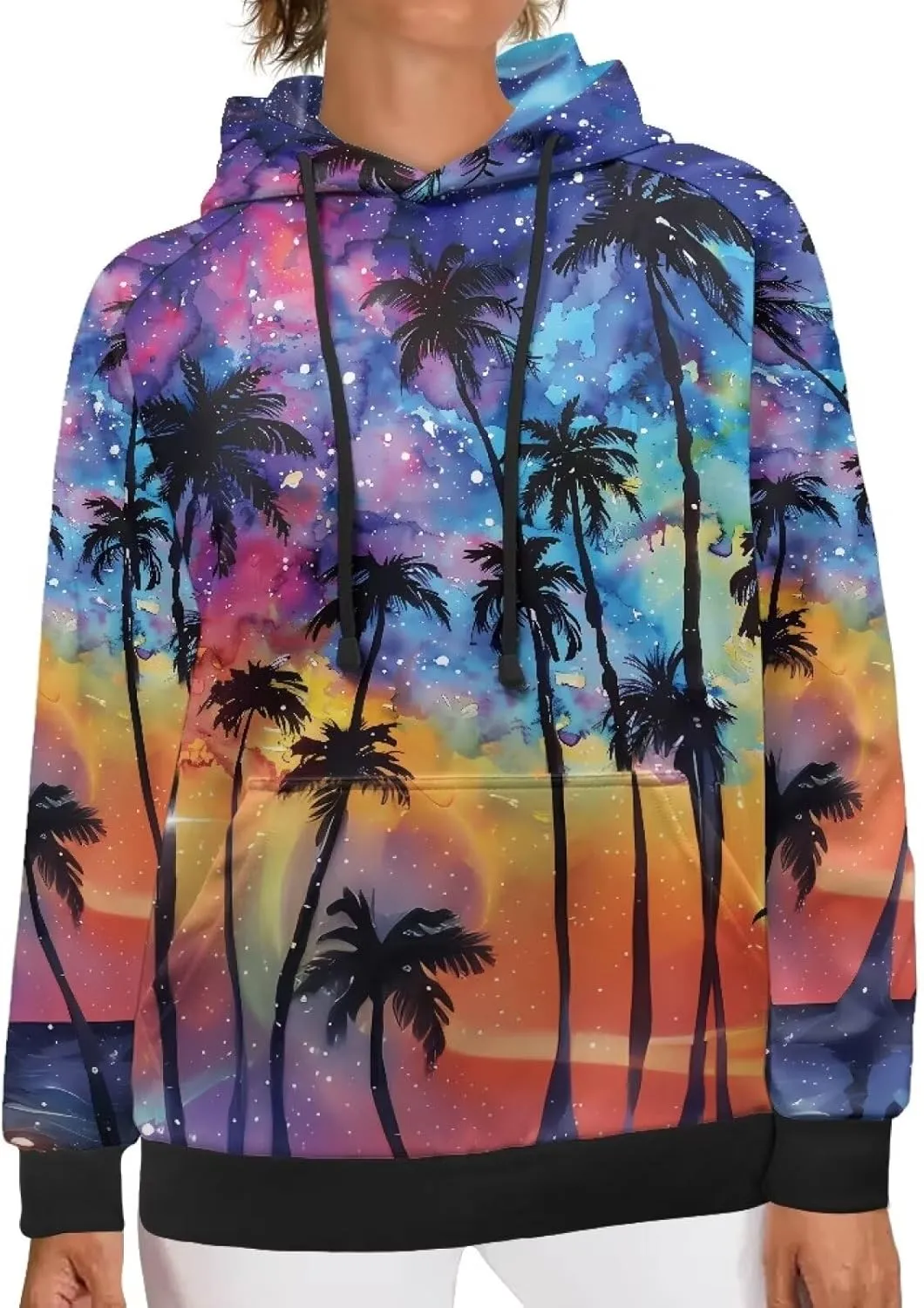 YEXIATODO Crop Top Hoodies for Women Workout Jackets for Women Loose Outfits Sweaters Western Hoodies 2XS-4XL