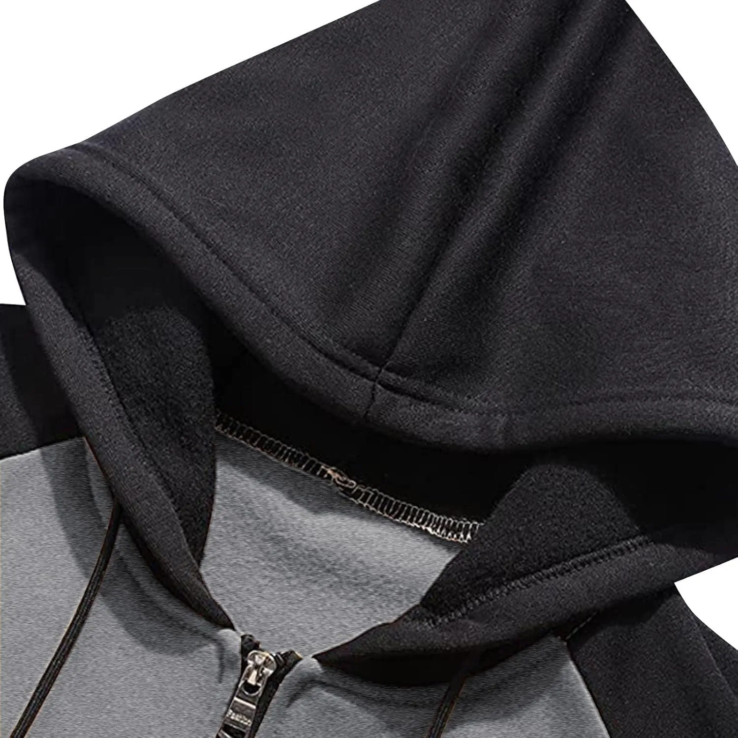 Ymosrh Men's Zip Up Hoodies Casual Up Hoodies Lightweight Full-Zipper Long Sleeve Coat Drawsting Hooded Sweatshirts, M-3XL